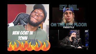 Ez Mil on Power 106 | ON THE 8TH FLOOR |  freestyle [REACTION]