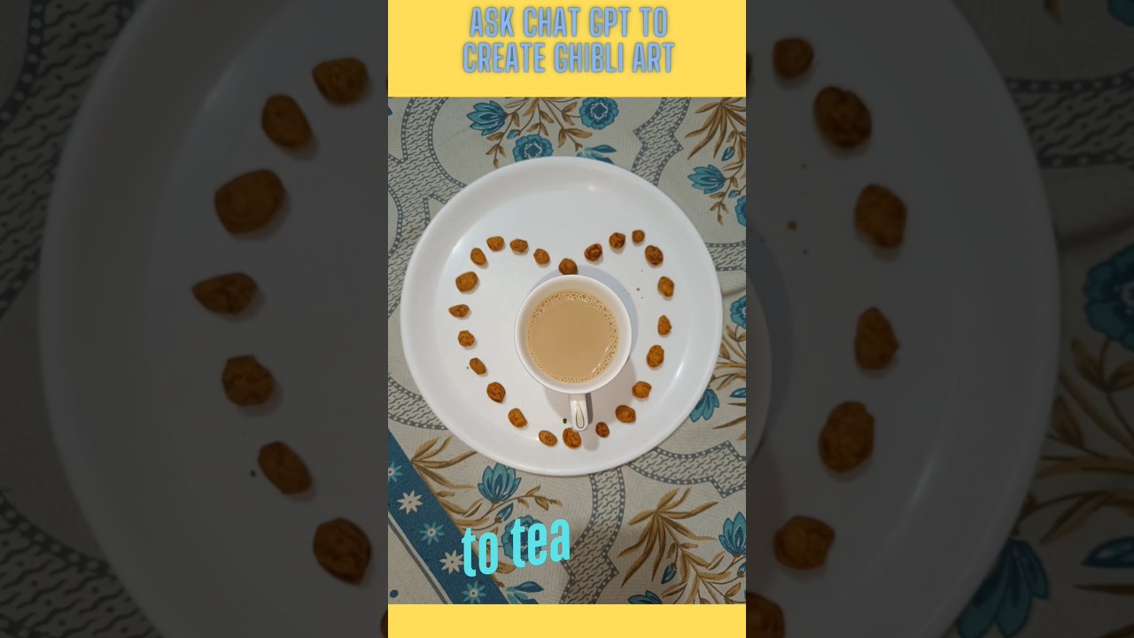 Ghibli gone wrong for tea lover