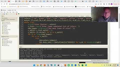 Raspberry Pi Pico W Lesson 15 - For Loops - Homework