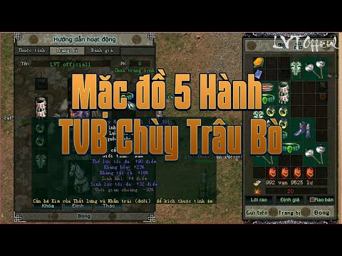 Video Cách Mặc Đồ 5 Hành Thiên Vương Chùy Đồ Xanh Trâu Nhất... - youtube