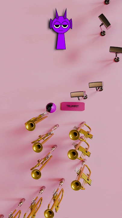 Sprunki: APT Songs on Different Music Instrument #shorts