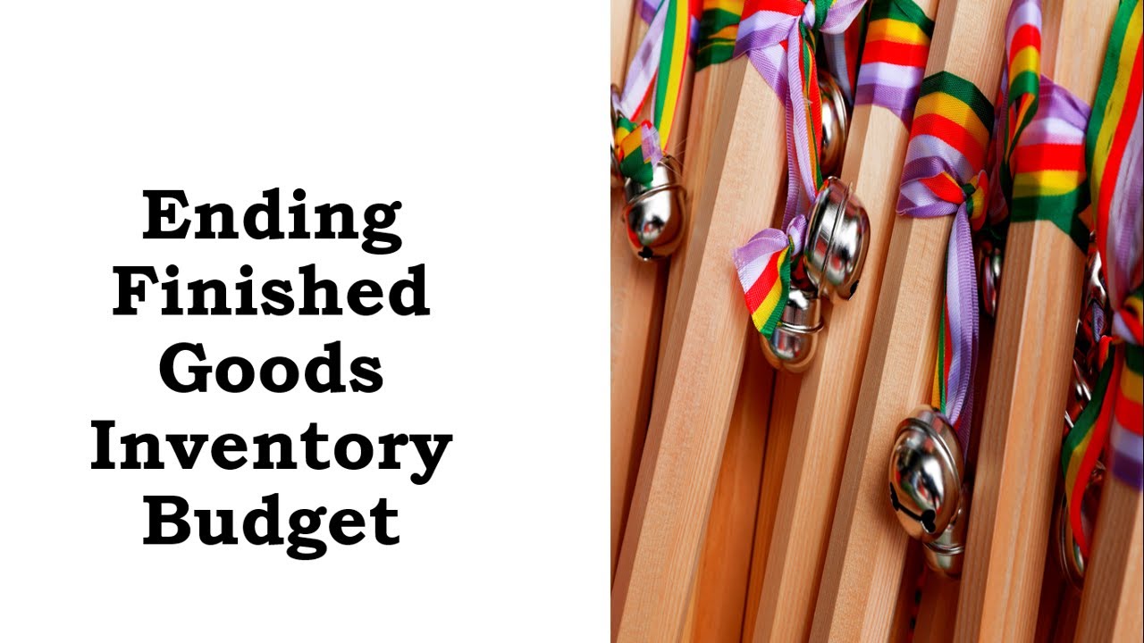 ABM Business Finance Lesson 5 Master Budget Ending Finished Goods