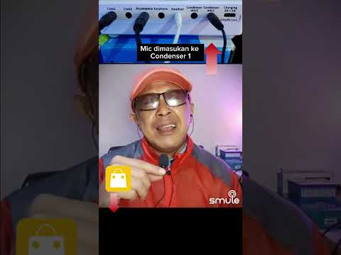 Test Mic Clipon di soundcard M8