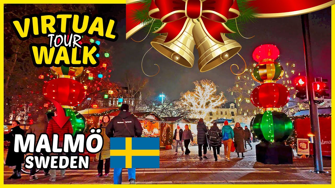 🎁 Malmö Christmas Markets & Lights ✨ A Cozy Malmö Christmas Walk