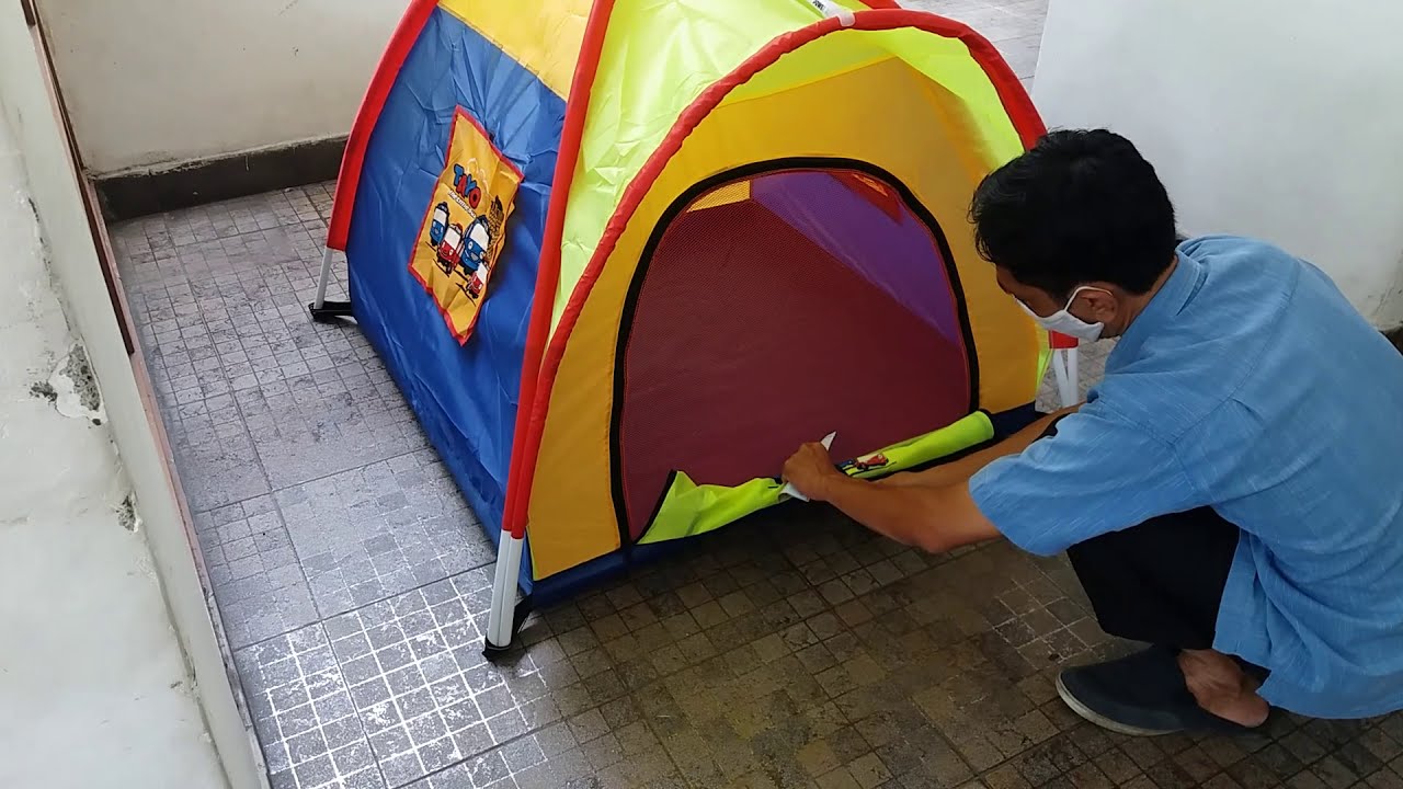 Tenda Anak Karakter Tayo (Unboxing)