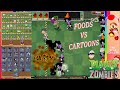 FOODS VS CARTOONS MOD PLANTS VS ZOMBIES MINI GAMES BOWLING FOODS VS CARTOONS MOD PLANTS VS ZOMBIES MINI GAMES BOWLING