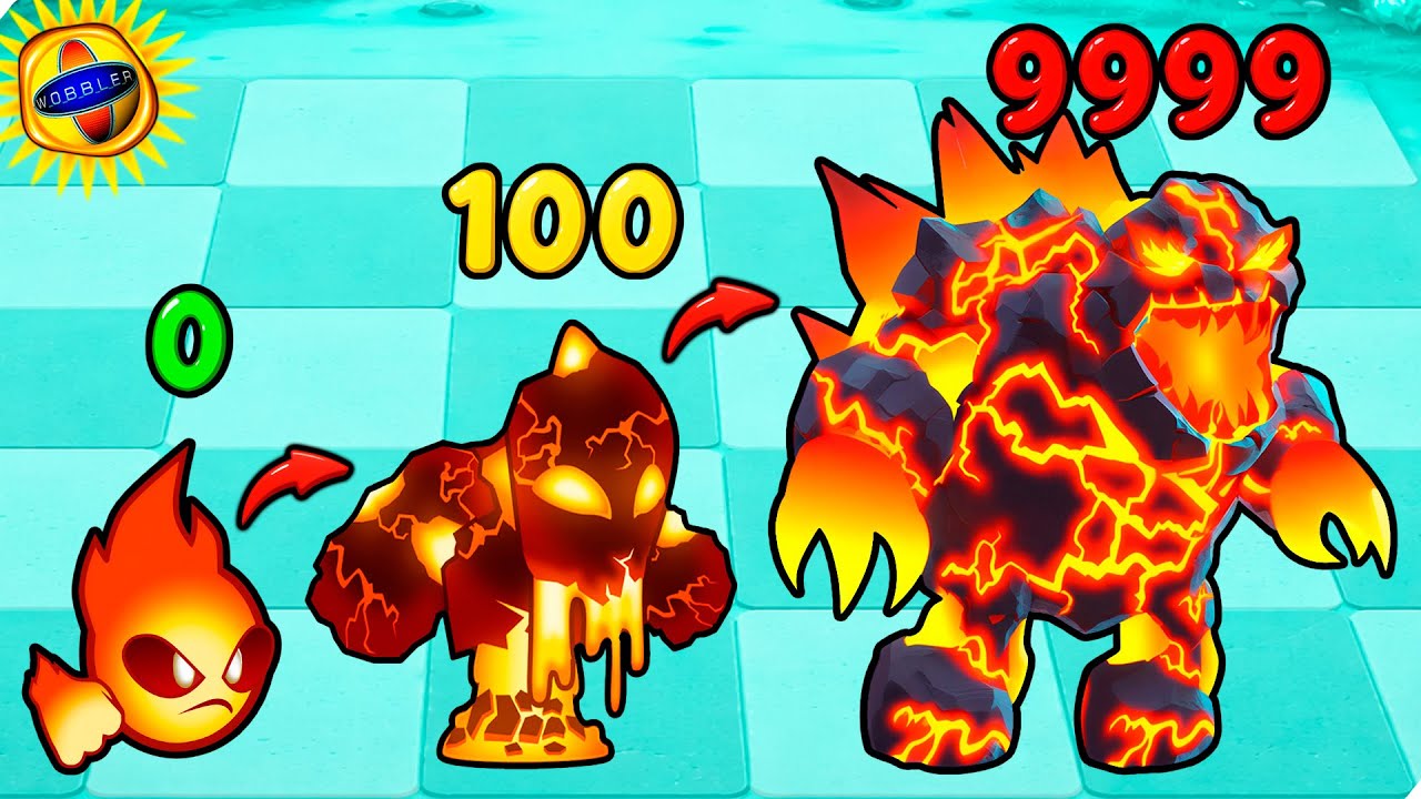 🌞Я СОЗДАЛ ЛАВОВУЮ ГОДЗИЛЛУ! Эволюция в Elemental Monsters: Merge