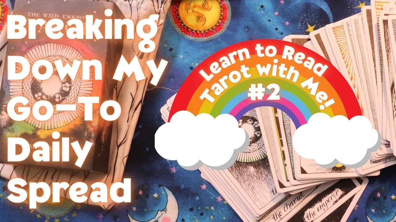 LEARN TO READ TAROT WITH ME #2 | Energy Obstacle Advice Spread | How to Read Tarot
