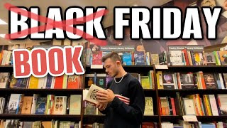 black friday BOOK SHOPPING vlog 📚