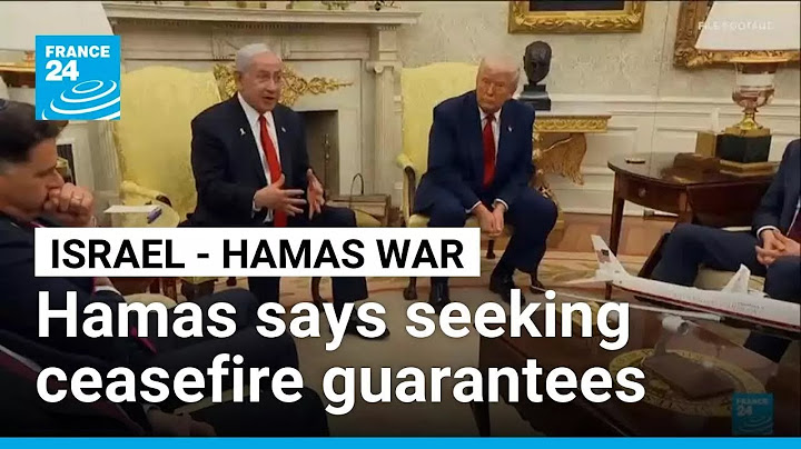 Hamas seeks ceasefire guarantees as scores more are killed in Gaza • FRANCE 24 English