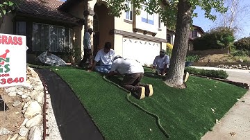 Lawn Kings - Synthetic Grass Installation Process - SchlickArt