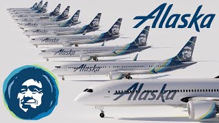 Overview Of Alaska Airlines Aircraft Fleet August 2025
