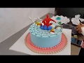 Bánh kem siêu nhân - Superman cake