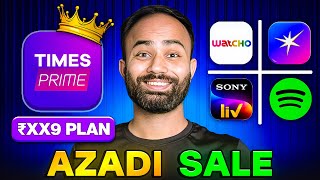Times Prime Premium+ Now At Lowest Price Ever! Jio Hotstar, Sonyliv,spotify & More More