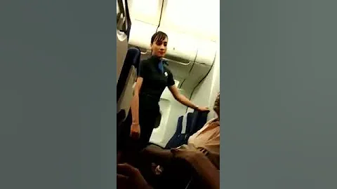 Flight passenger ignored air hostesses  #bangalore  #flight #indigo #new #subcribe #supportme - DayDayNews