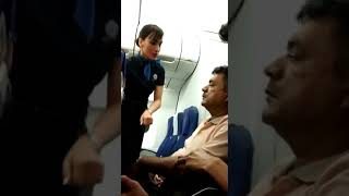 Flight passenger ignored air hostesses  #bangalore  #flight #indigo #new #subcribe #supportme screenshot 5