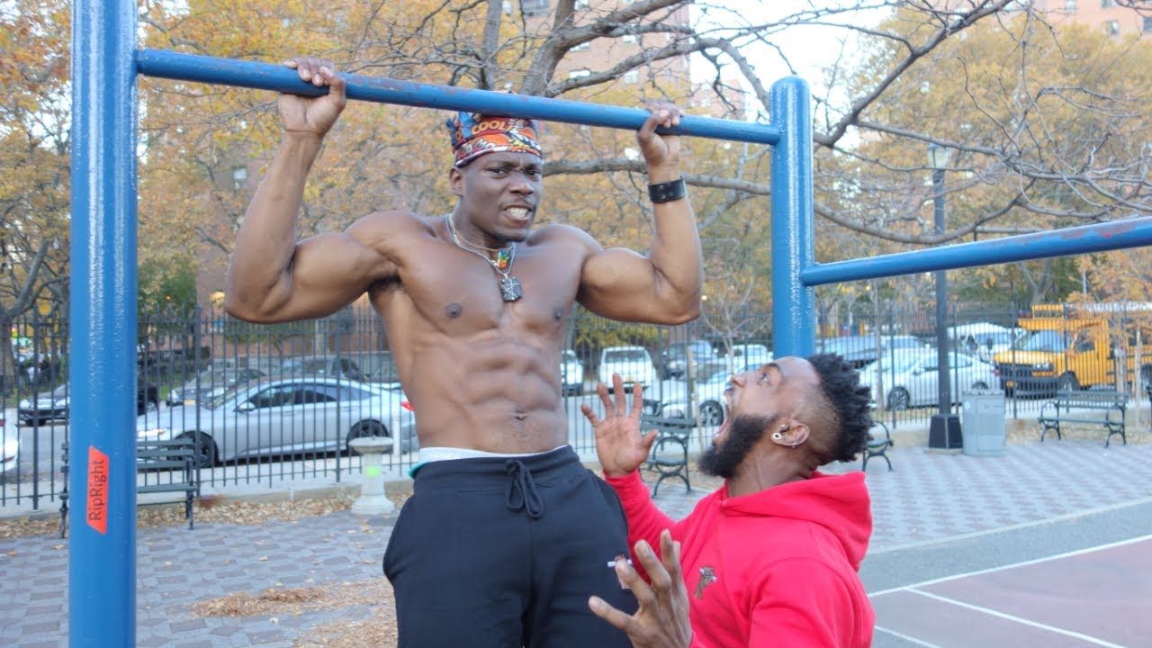 100 Pull ups and 200 Push ups in 10 Minutes a Day Challenge - Bam Baam | Thats Good Money