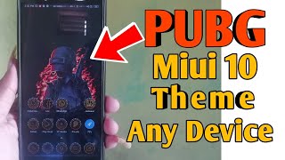 PUBG Mobile Theme On Miui 10 any Device 2019 screenshot 2