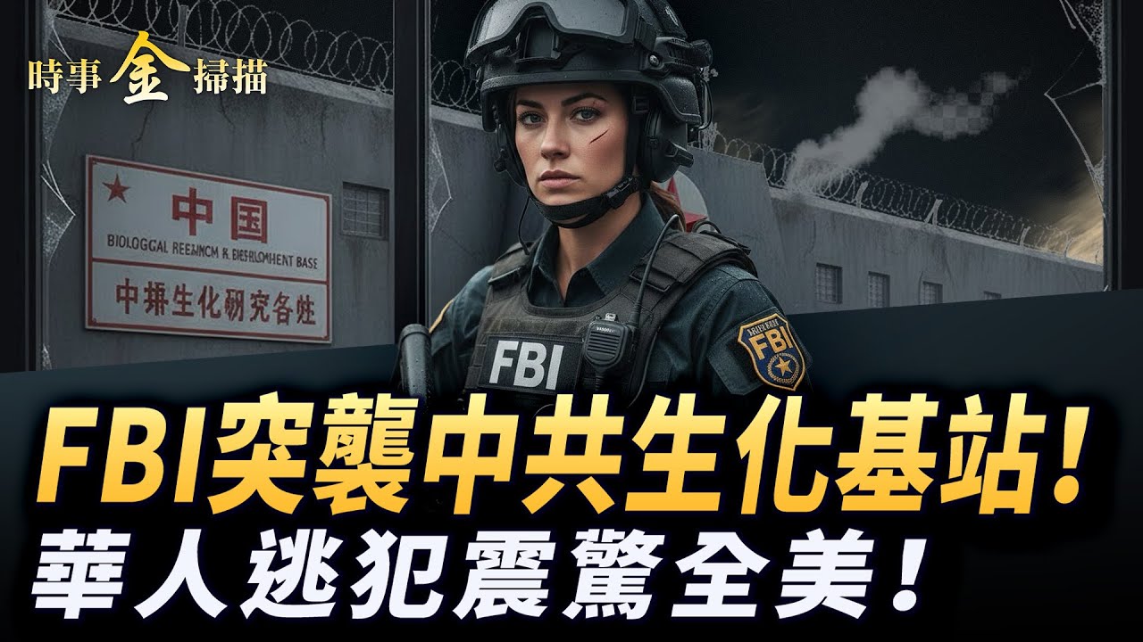 FBI突襲神秘生化實驗室 奪命車庫驚魂；從加州到賭城 中國籍逃犯背景太深；CDC致命漏洞 「病毒幽靈」就在你身邊。｜ #時事金掃描 #金然