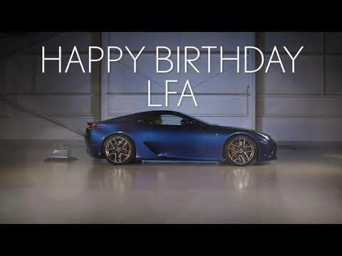 10 éves a Lexus szuperkocsija, a Lexus LFA
