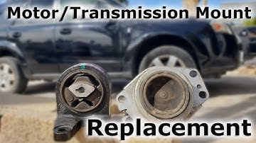 How to Replace Motor Mounts and Transmission Mounts (Saturn Vue AWD 2004-2007)