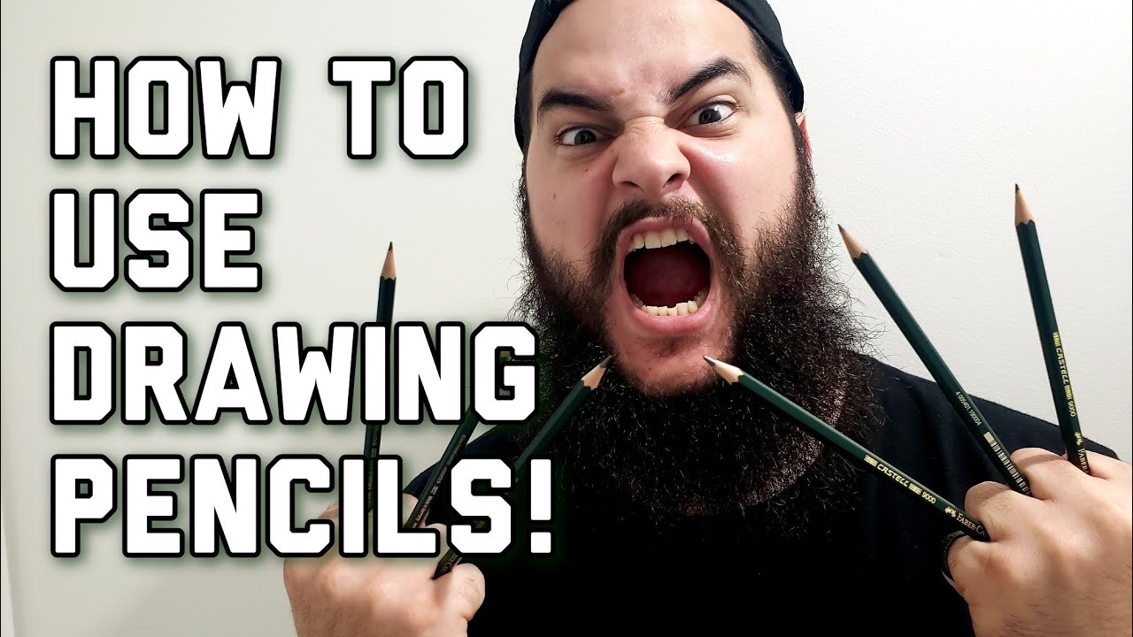 How To Use Drawing Pencils! YouTube