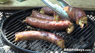 How to grill Kraut Stuffed Sausages | Recipe