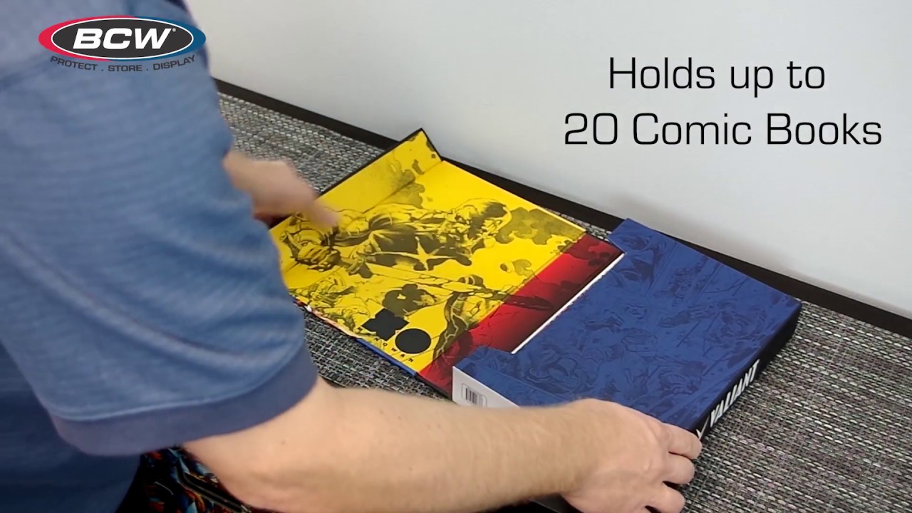 Box of 10 BCW Supplies Stor-Folio 1.5/" Comic Book storage binder