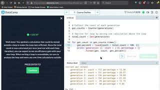 Writing Efficient Python Code 18 | DataCamp | DataCamp solutions