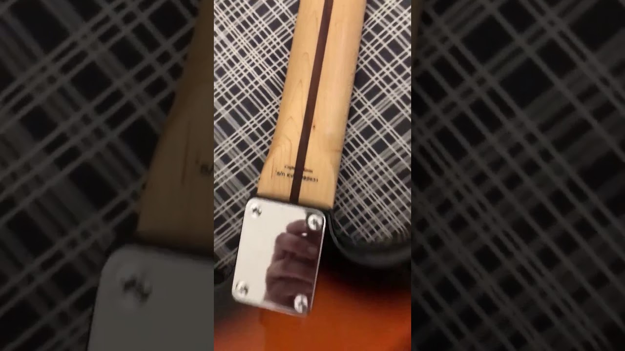 1997 Korean Made Squier Fender Stratocaster Back View