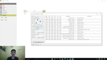 Tutorial Menghitung Nilai Asosiasi Menggunakan Aplikasi Orange Data Mining