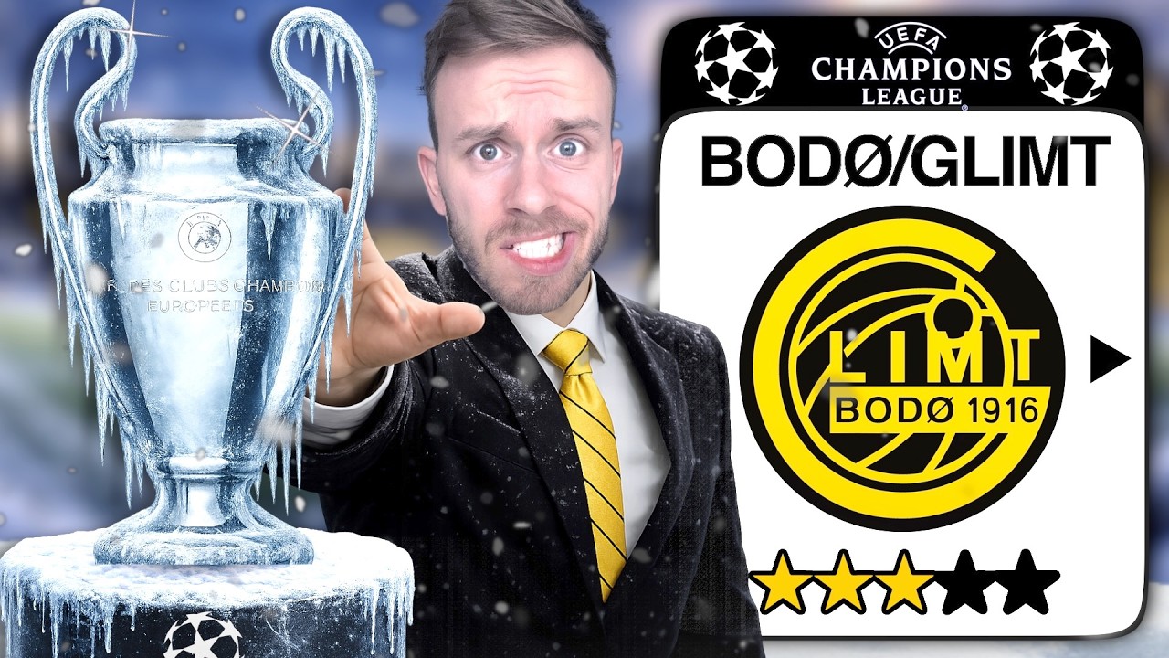 Ich übernehme BODØ/GLIMT bis sie wirklich die CHAMPIONS LEAGUE gewinnen! 🏆🇳🇴