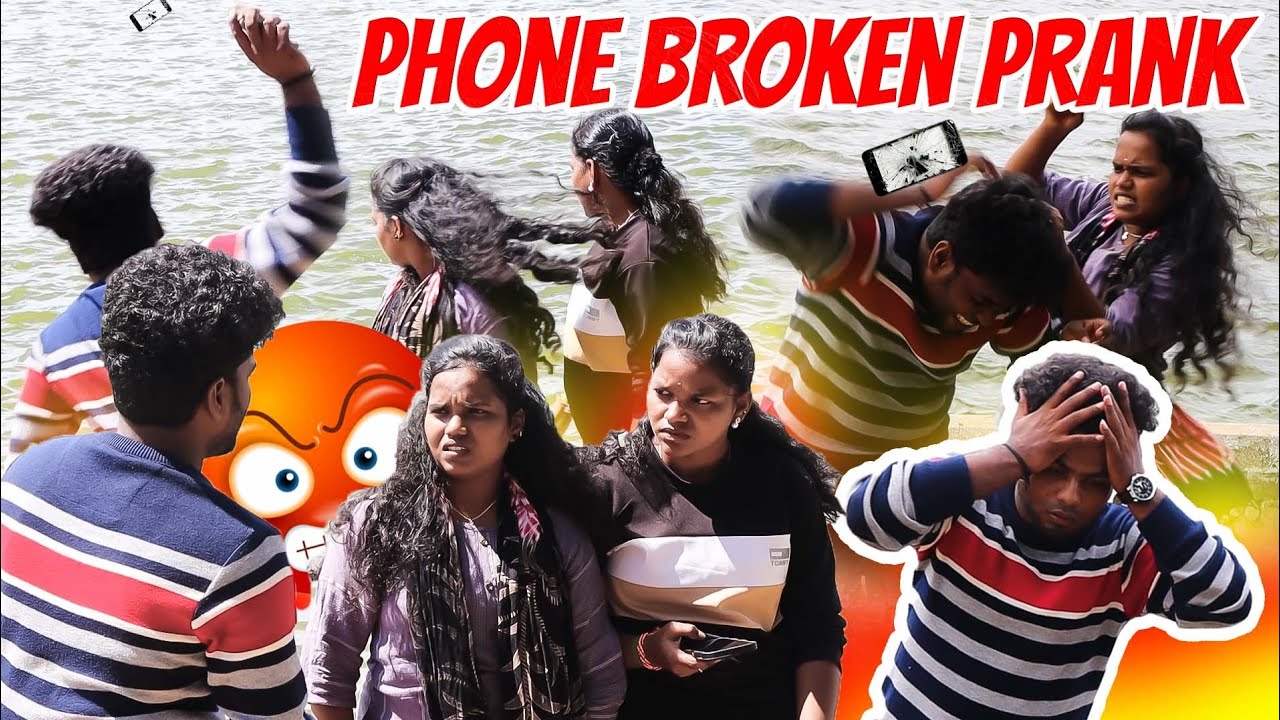 Phone எதுக்குடா ஓடச்ச‼️😭| Phone brocken prank