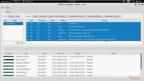 Using the Sparta Tool(Kali Linux Information Gathering part 3 )