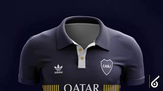 camiseta de boca 2020 adidas (2) - LA DE BOCA - rediseño la nueva camisa de  boca juniors 2020 - 2021 - YouTube