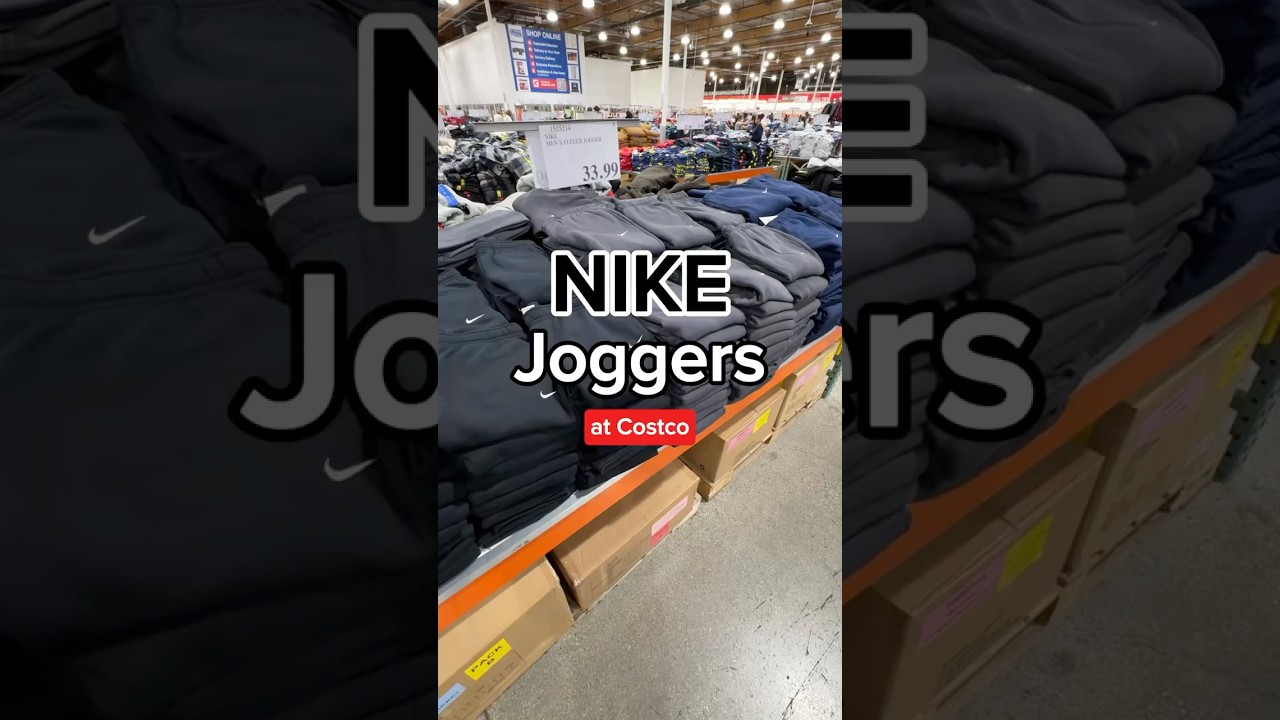 Nike Fleece Joggers at Costco! 😍 