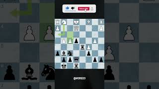 Budapest Gambit! (Bullet Chess) #chess #shorts