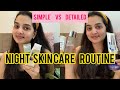 Non Sponsored Night Skincare routine || Indian Skincare