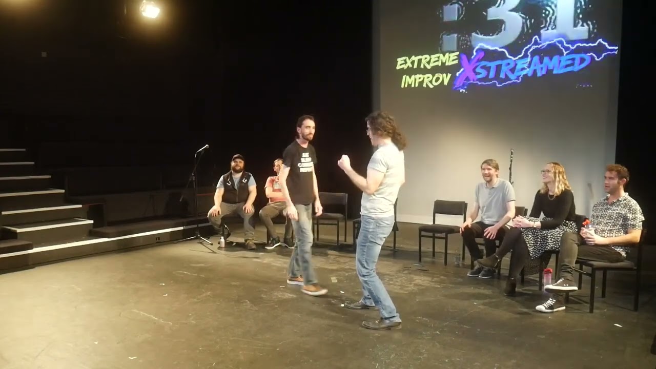 Pulp Fiction | One Minute Remake Improv Game | Extreme Improv Comedy Show Extreme Improv