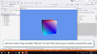 Rotate camera arround a cube Monogame 3D screenshot 4