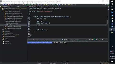 Finding Perfect Numbers | Java Interview | Easy Approach