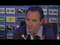المنتخب الايطالي في أول تمرين له