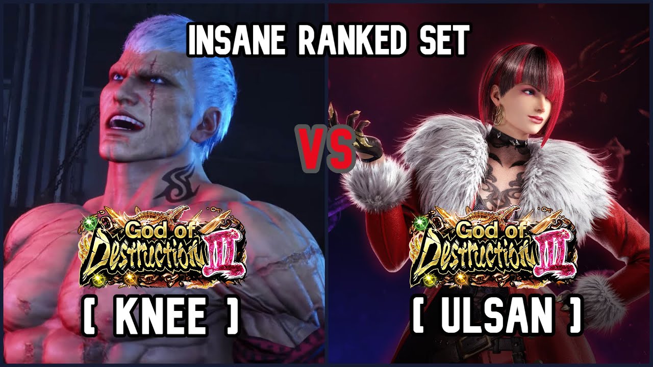 Knee (Bryan) vs Ulsan (Anna) - Tekken 8 High Level Ranked Set Gameplay