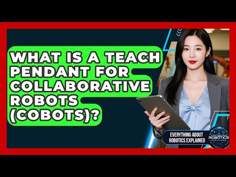 What Is A Teach Pendant For Collaborative Robots (cobots)? - Everything About Robotics Explained