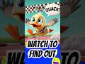 DUCK WINS the RACE Never-Before-Heard Joke! 😂 (Try Not To Laugh) #kids #duck #animatedstories