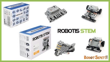 ROBOTIS STEM (Dijital Piyano - Çizgi İzleyici - Motosiklet - Engelden Kaçan Robot)