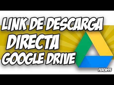 Como crear un enlace o link de descarga directa en Google Drive ✅