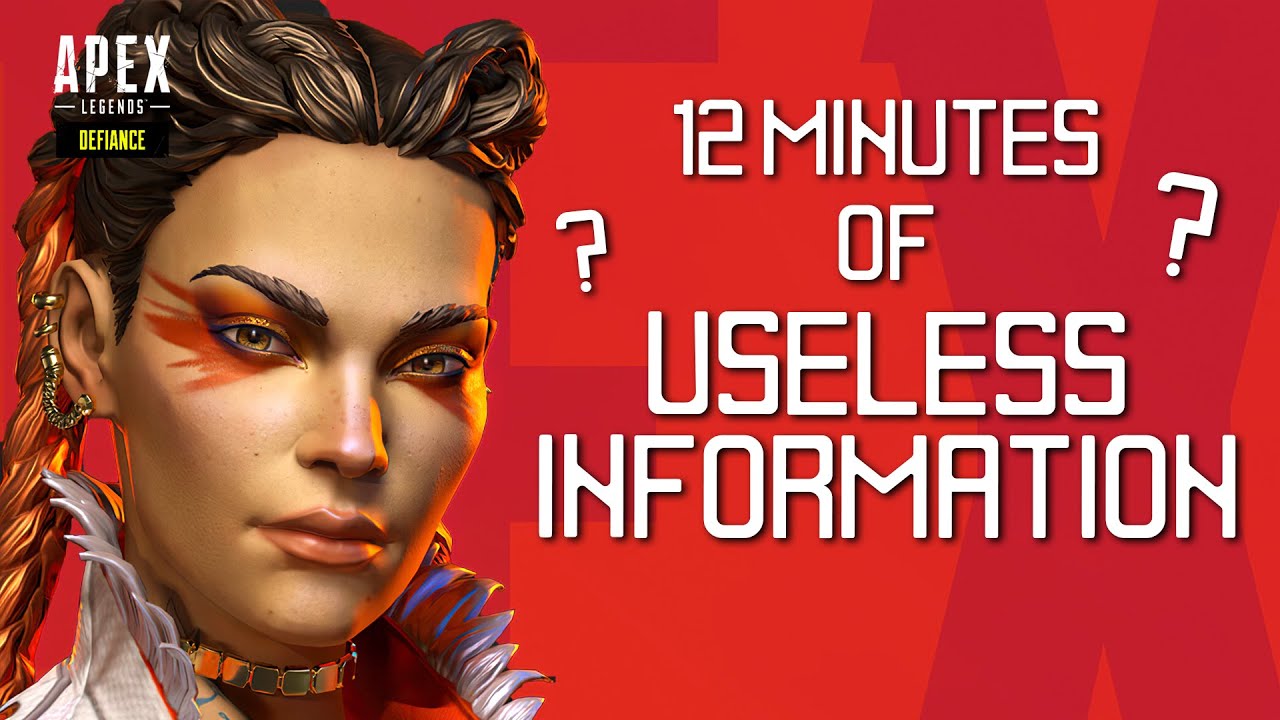 12 Minutes of Useless Information about Apex Legends