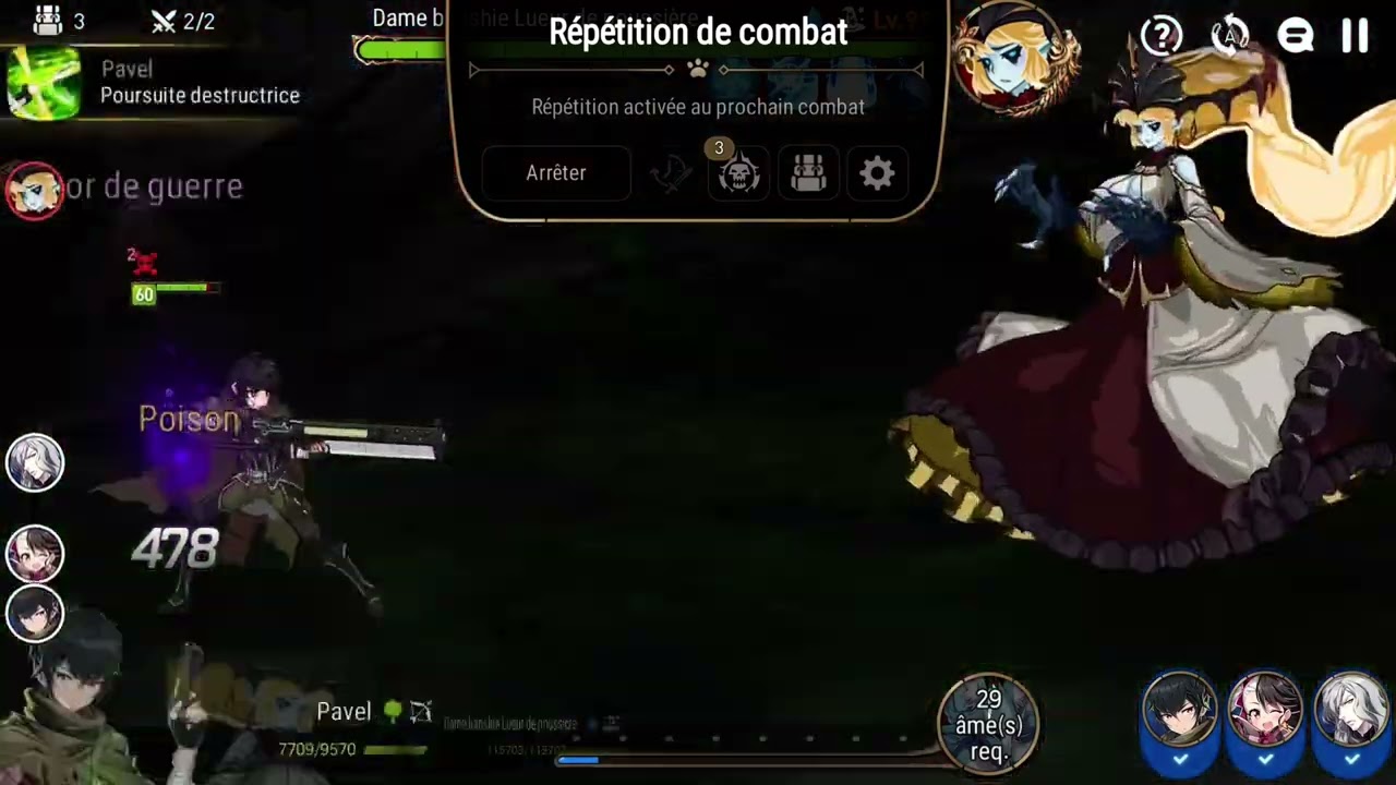 Epic seven run B13 39 secondes hightechman