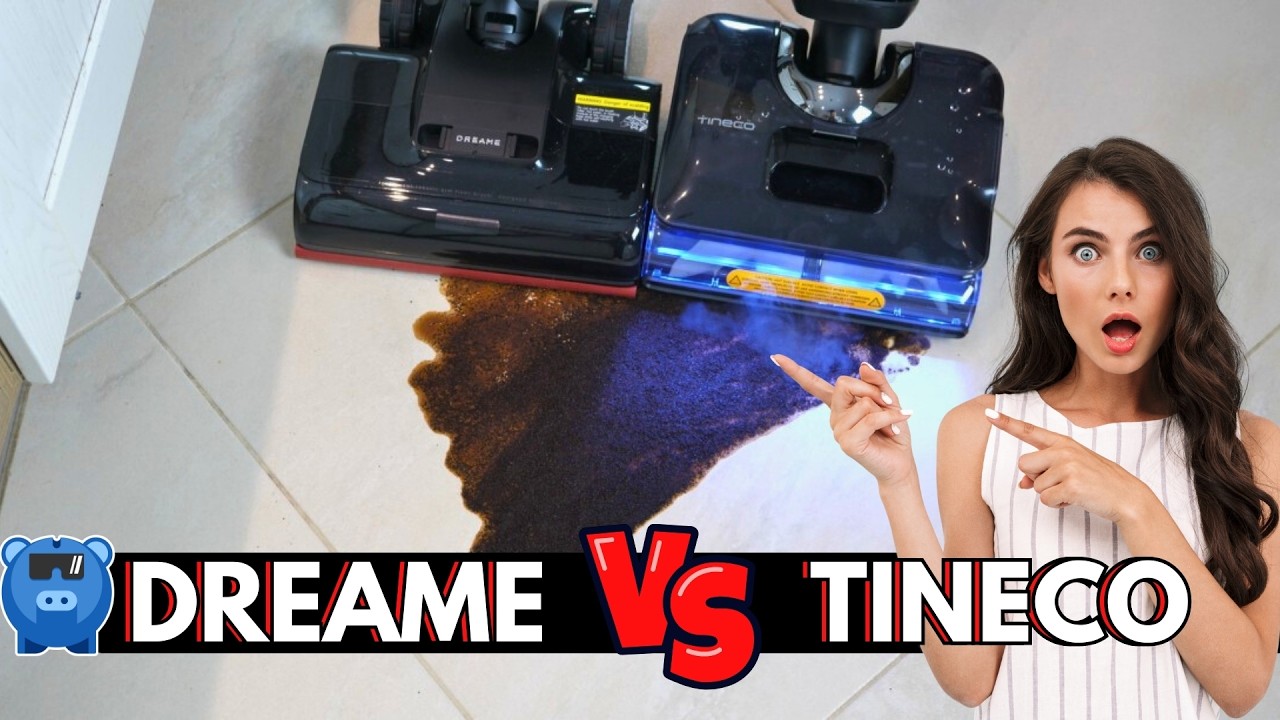 Para wodna czy gorąca woda? Pojedynek Tineco Floor One S7 Stretch Steam Plus vs Dreame H15 Pro Heat